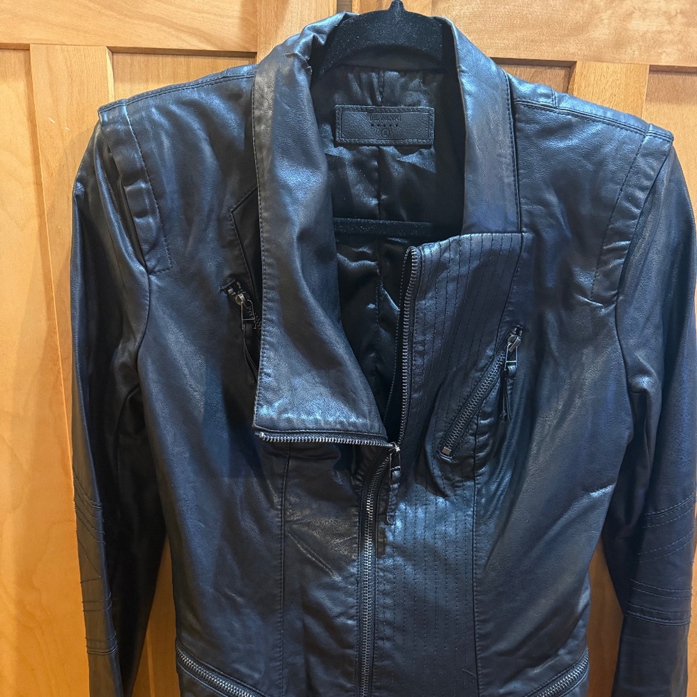 2 leather jackets